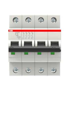 2CDS274001R0254 Miniature Circuit Breaker - S200M - 4P - C - 25 ampere