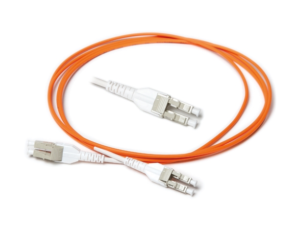 N123.5CLA2 LANmark-OF Patch Cord Duplex SC Duplex LC multimode 50/125µ OM3 LSZH 2m aqua