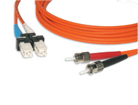 N123.5CLO5 LANmark-OF Cordon de brassage Multimode 50/125 OM3 2LC - 2SC LSZH Orange 5m