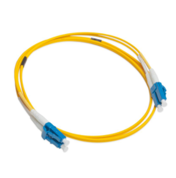 N122.4LLY5 LANmark-OF Slimflex Duplex Patch Cord DLC/UPC-DLC/UPC SM LSZH 5m Yellow