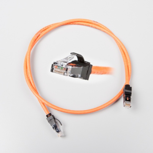 N11G.P1B100OK LANmark-6 10G Patch Cord Cat 6 500MHz Screened LSZH 10m Orange