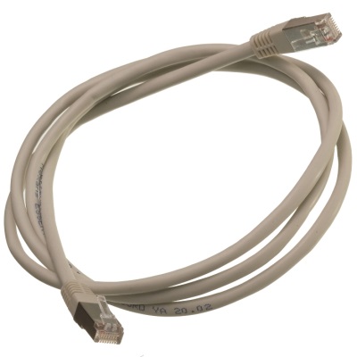 N101.12ECGG Essential-6 Patch Cord FTP Cat 6 PVC Grey 1m