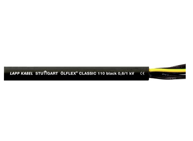 1120267 CABLE DE SIGNAL SOUPLE OLFLEX CLASSIC 110 Black 06/1kv 3G1