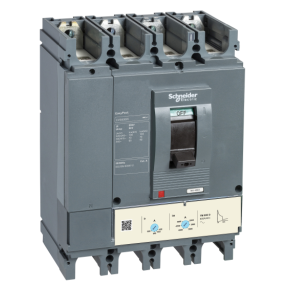 LV540506 Circuit breaker EasyPact CVS400F, 36 kA at 415 VAC, 400 A rating ETS 2.3 electronic trip unit, 4P 4d