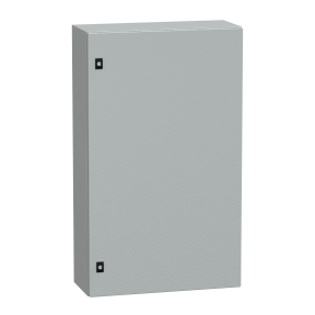 NSYCRN106250 Porte simple CRN spatiale sans mount.plate. H1000xW600xD250 IP66 IK10 RAL7035..