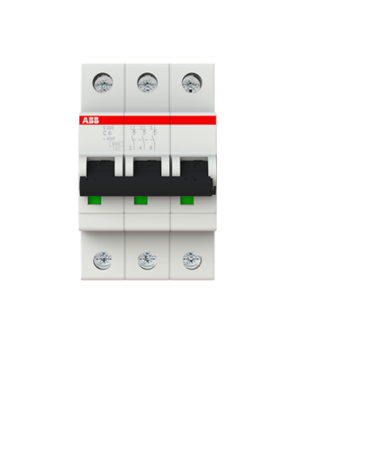 [ABB2CDS253001R0204] 2CDS253001R0204 Disjoncteur miniature - S200 - 3P - C - 20 ampères